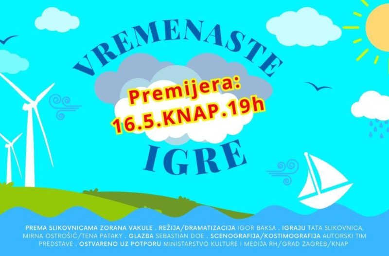 Osijek - osijek-cro.com - "Kapljičasta" i "Vremenaste igre" - nova meteoslikovnica i meteopredstava Zorana Vakule i njegovih suradnika...